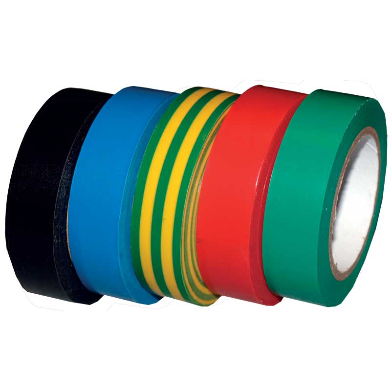 PVC elektro páska š.15mm x 10m zeleno/žlutá