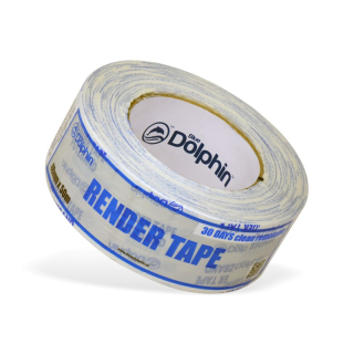Bílá fasádní páska RENDER TAPE š.48mm x 50m (UV odolnost 30 dní)